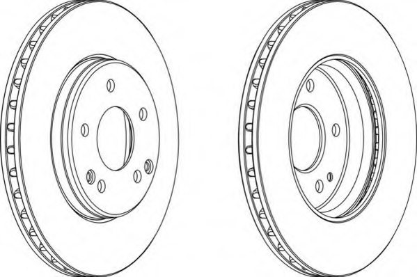 NECTO WN1153 Brake Disc